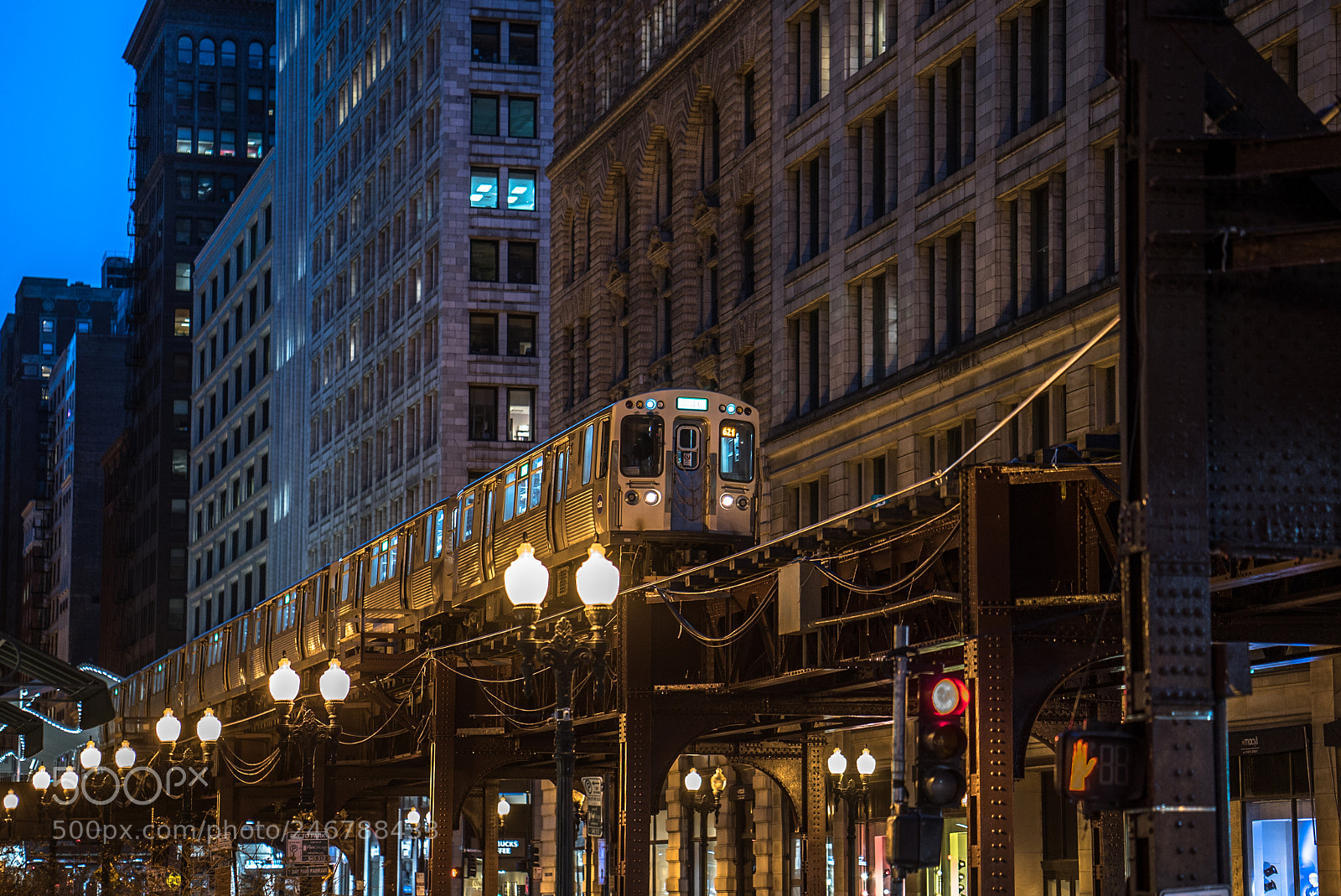 Sony a7S II sample photo. Chicago night shot. photography