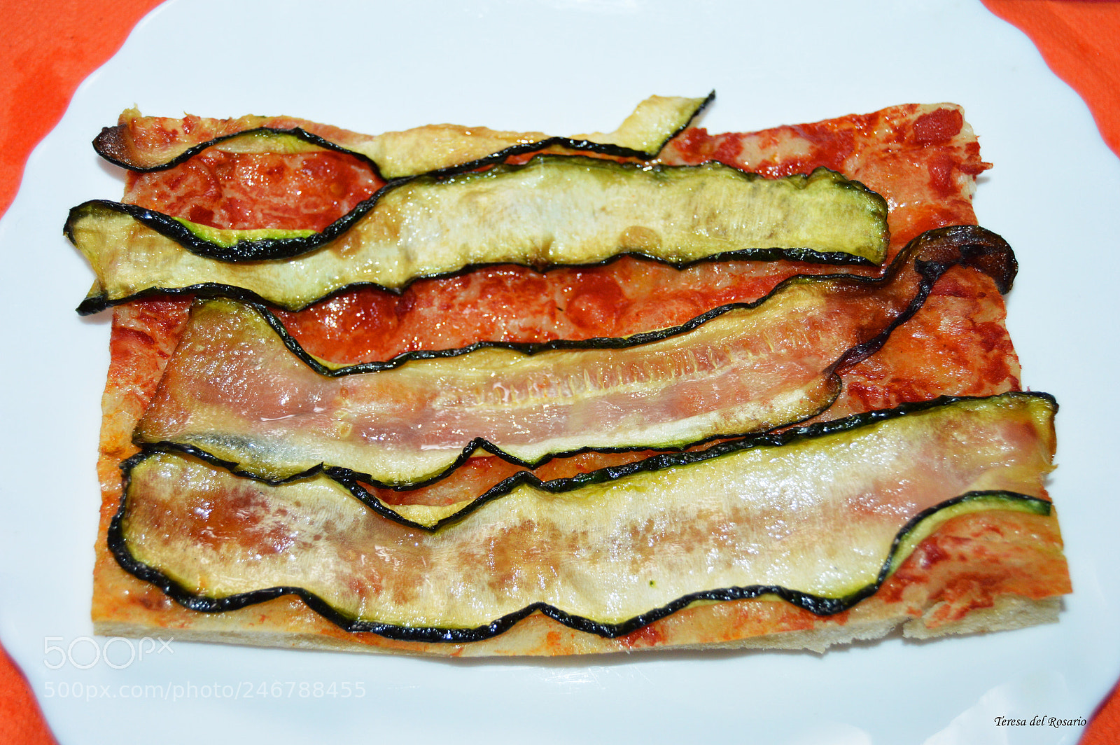 Nikon D3200 sample photo. Pizza con calabac n photography
