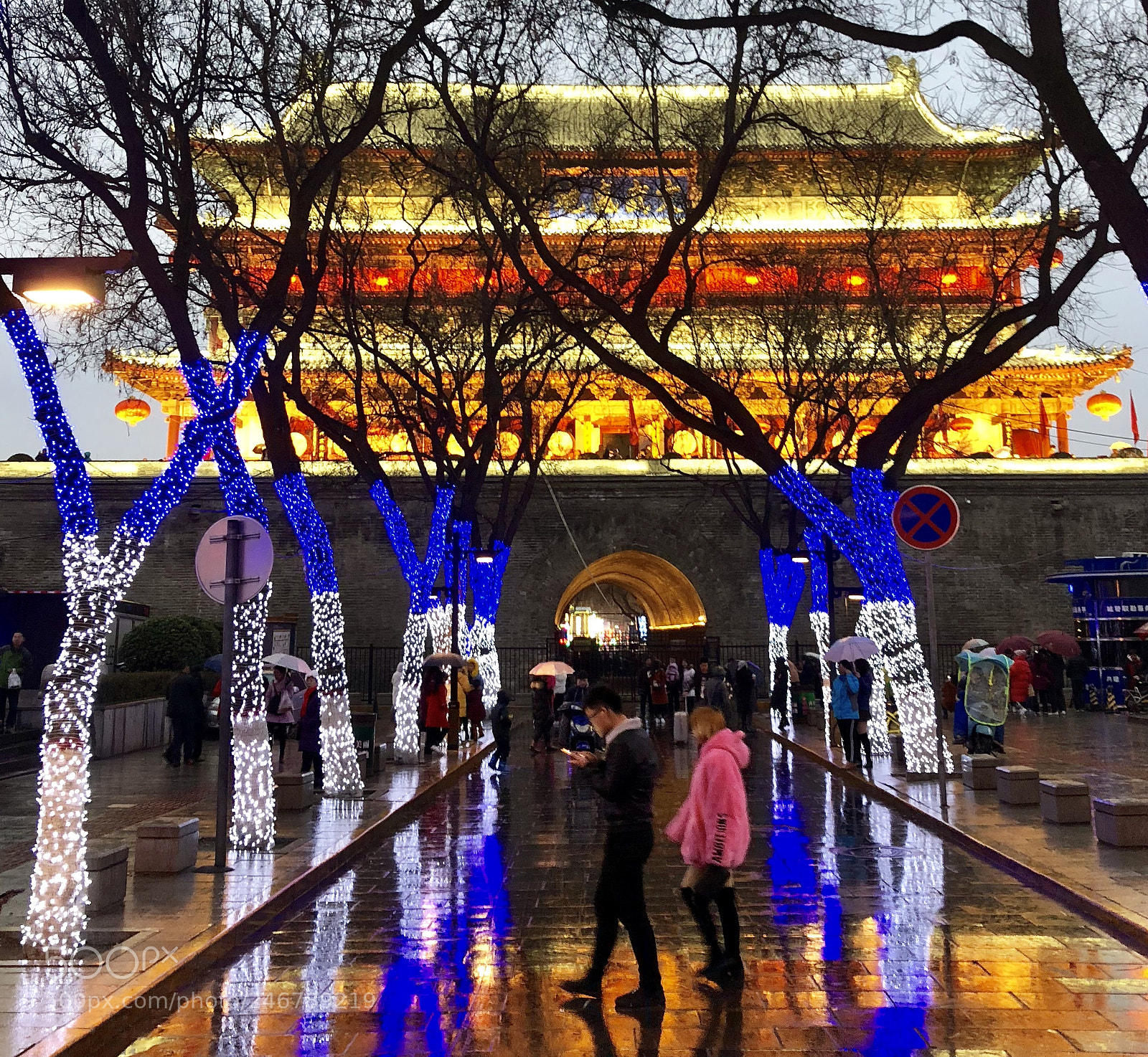 Apple iPhone X sample photo. 西安鼓楼 photography