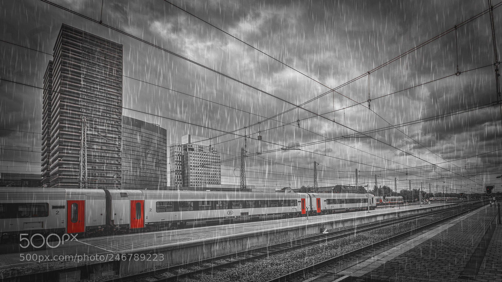 Nikon D800 sample photo. Brussels north station photography