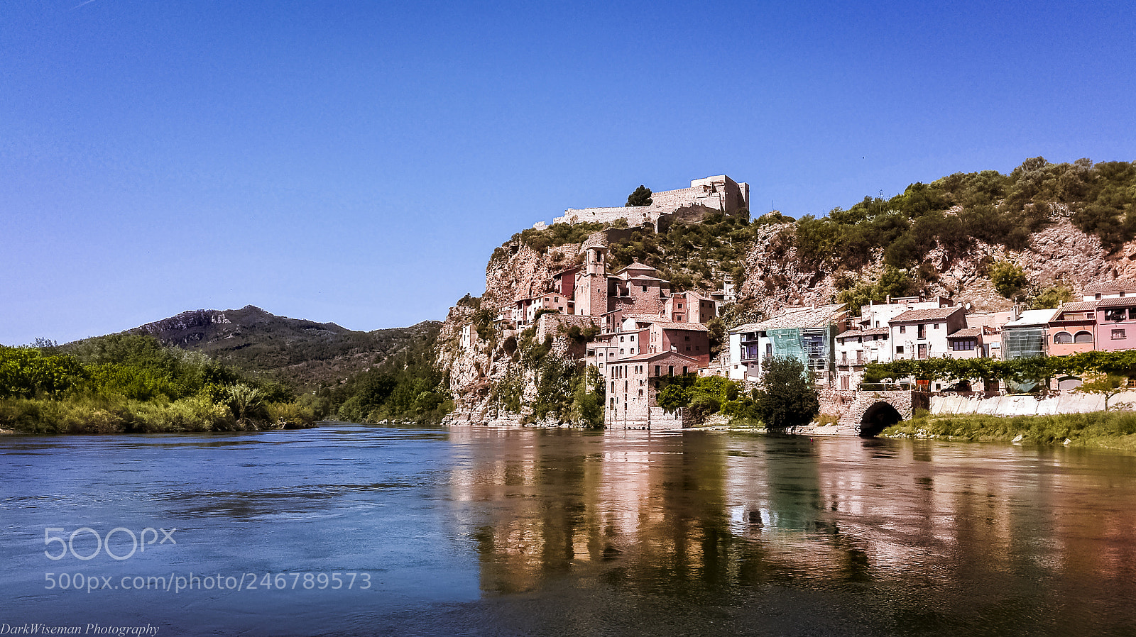 HUAWEI P8 Lite sample photo. Miravet fortress photography