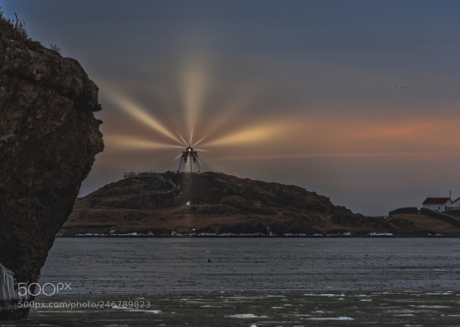 Nikon D800 sample photo. Fort point light photography