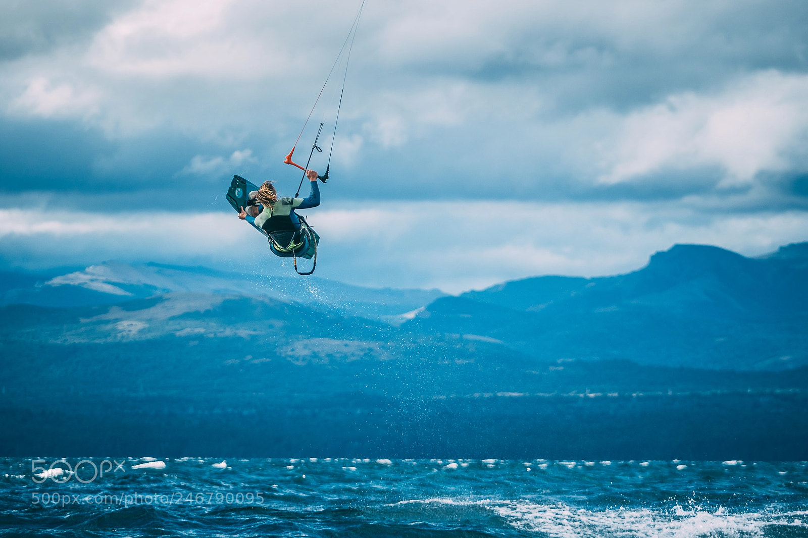 Canon EOS 7D Mark II sample photo. Kite patagonia photography