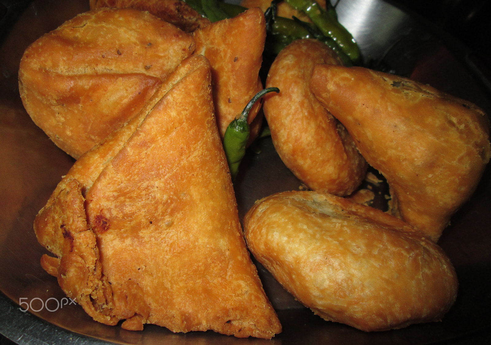 Canon PowerShot A2500 sample photo. Fried samosa photography