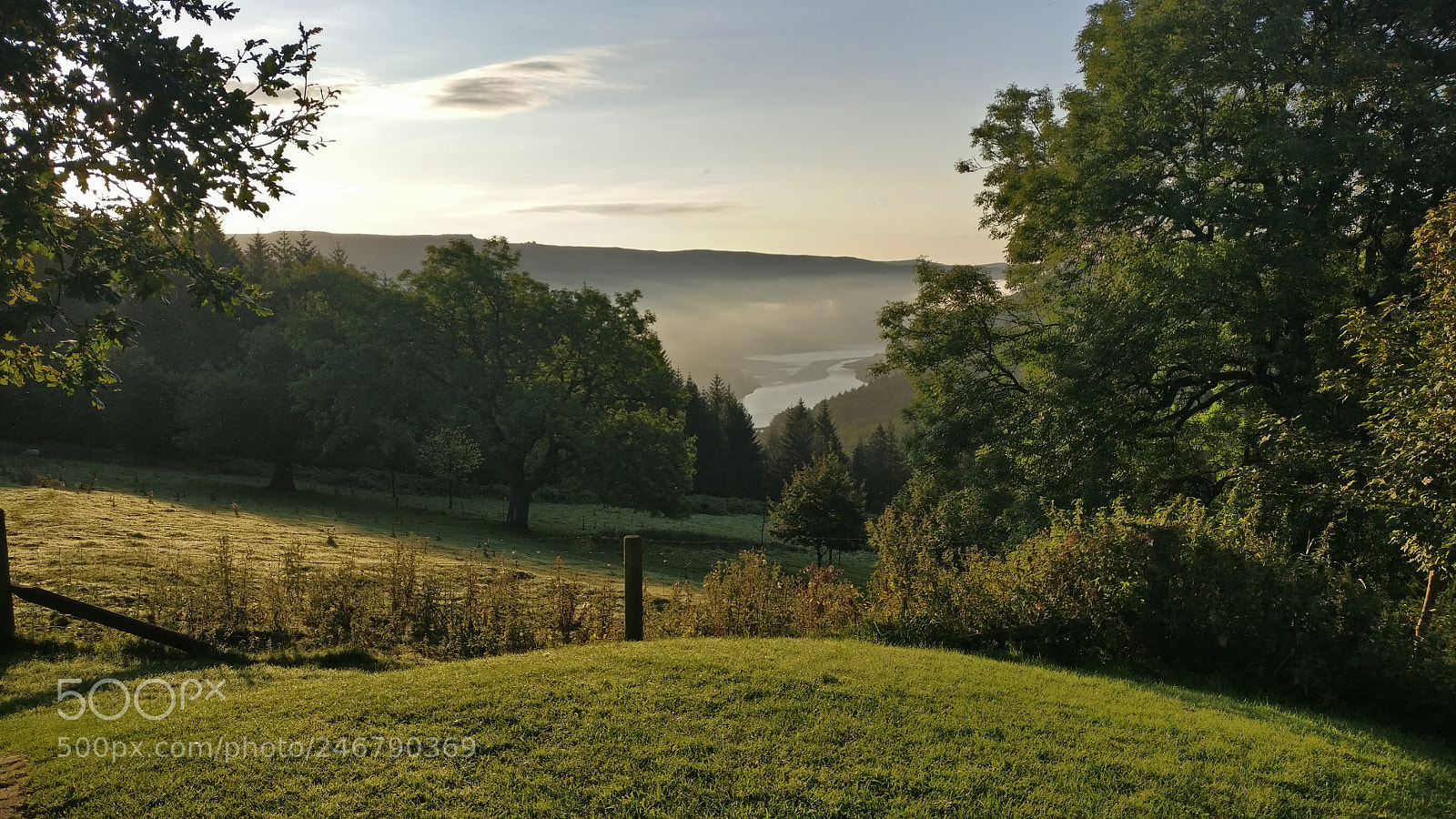 OnePlus A3003 sample photo. Mist in the valley photography