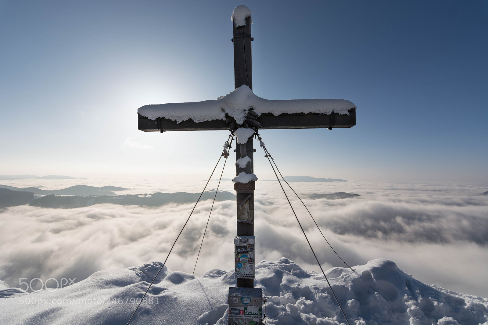 Nikon D5200 sample photo. Summit cross photography