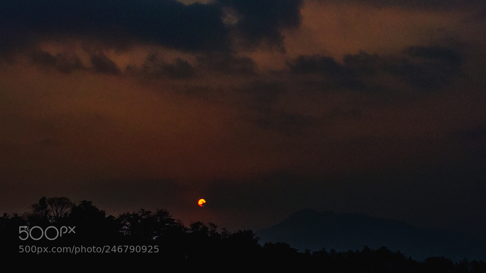 Apple iPhone 6 sample photo. Sunset in kathmandu photography