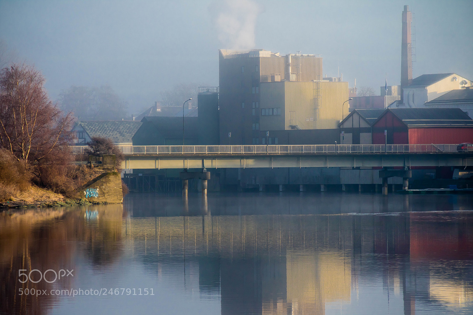 Canon EOS M3 sample photo. Reflections on a foggy photography