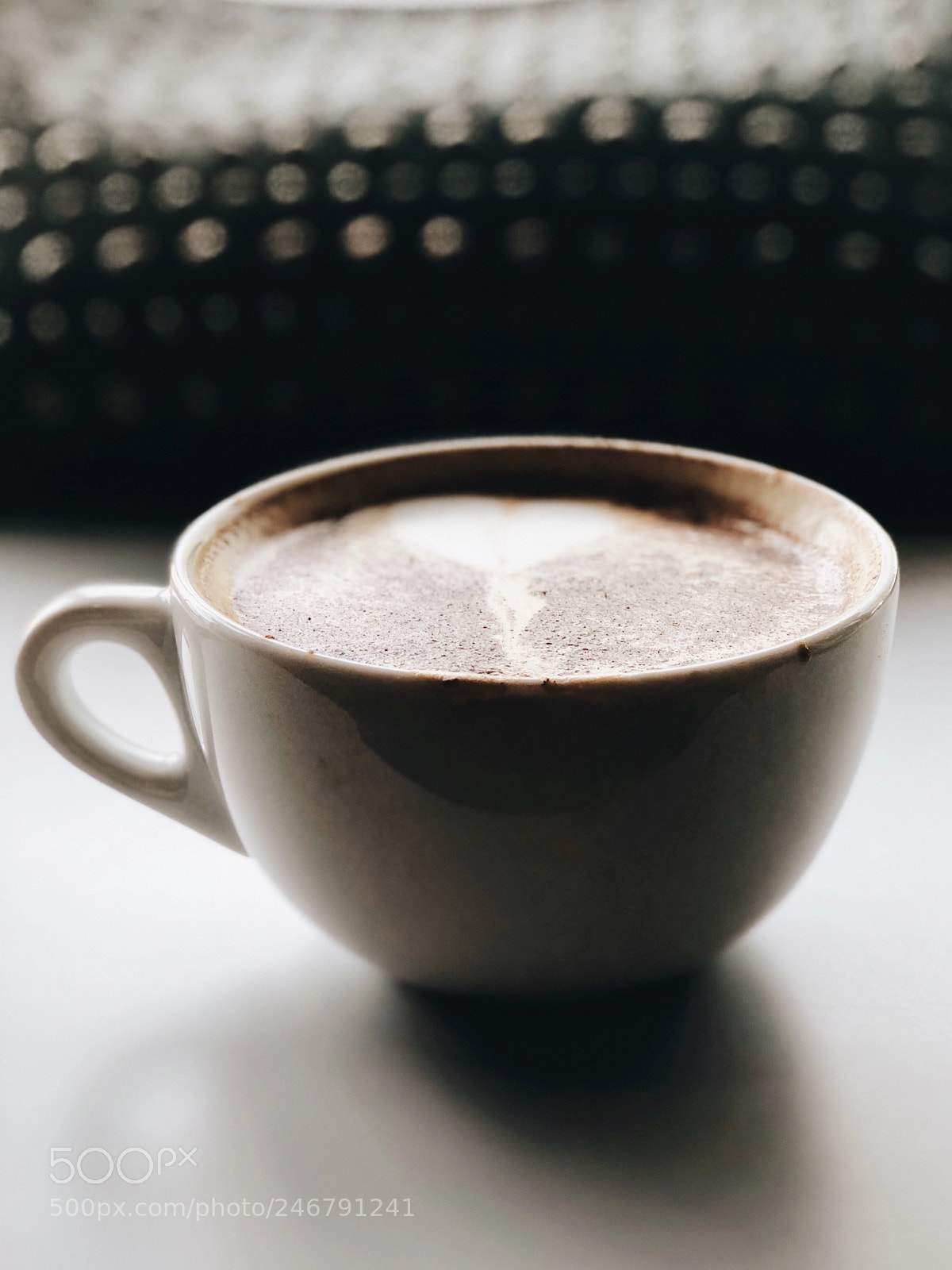 Apple iPhone 8 Plus sample photo. Early morning cafe con photography
