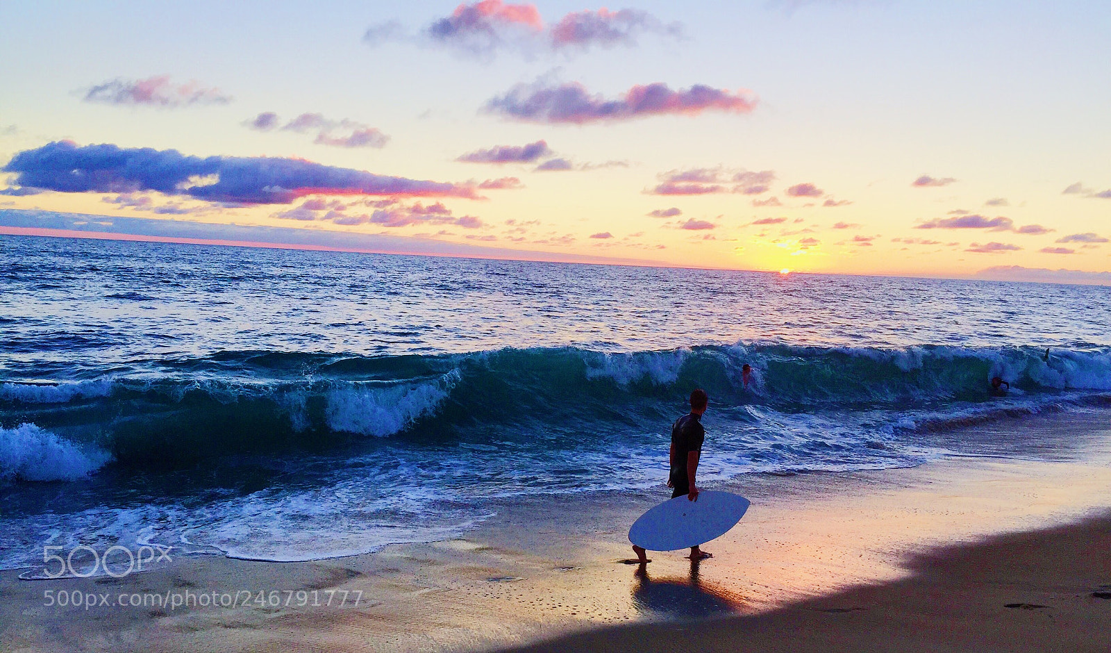 Apple iPhone 6 Plus sample photo. Skinboarding at sunset. photography