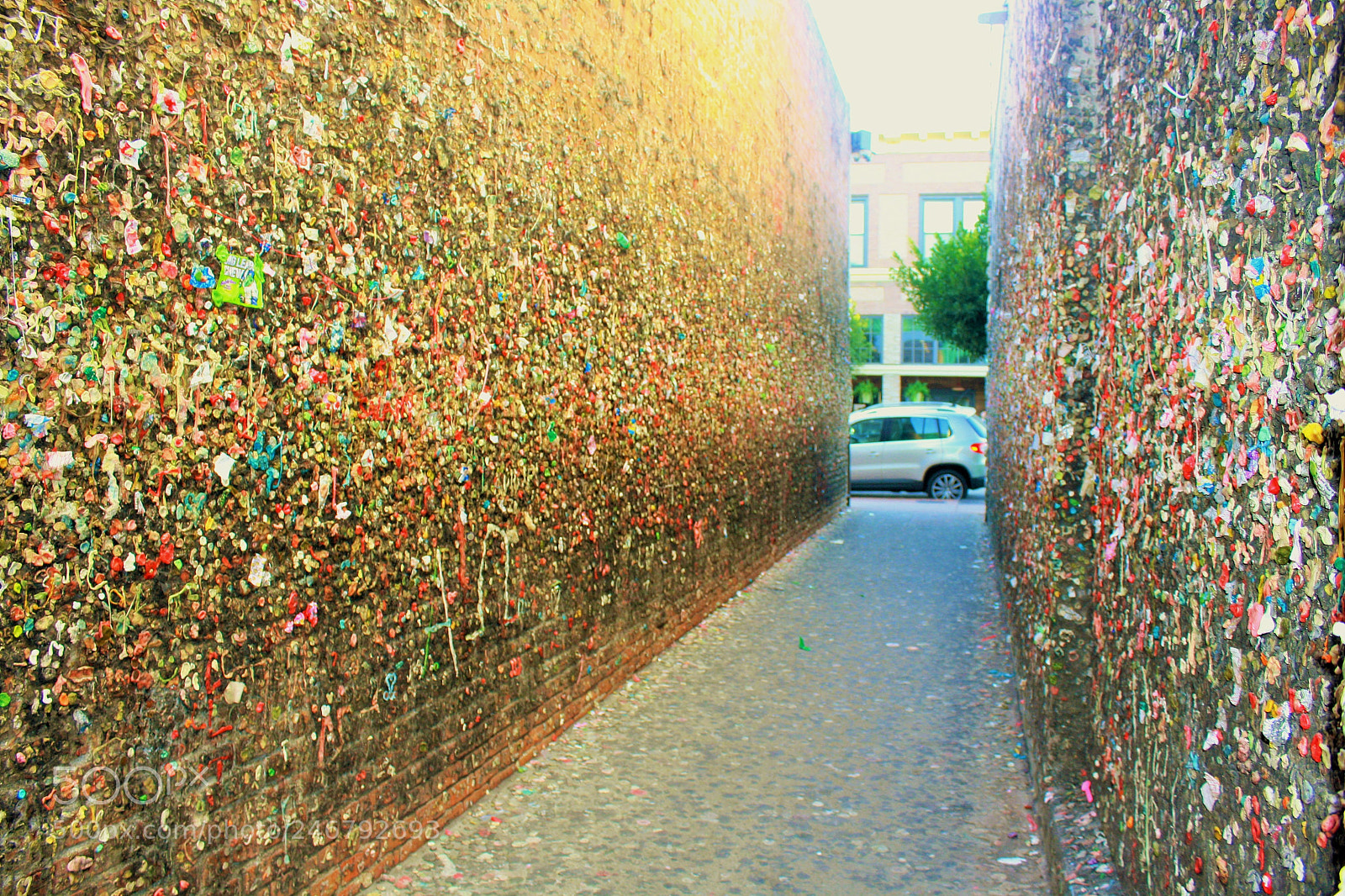 Canon EOS 1000D (EOS Digital Rebel XS / EOS Kiss F) sample photo. Bubble gum alley photography