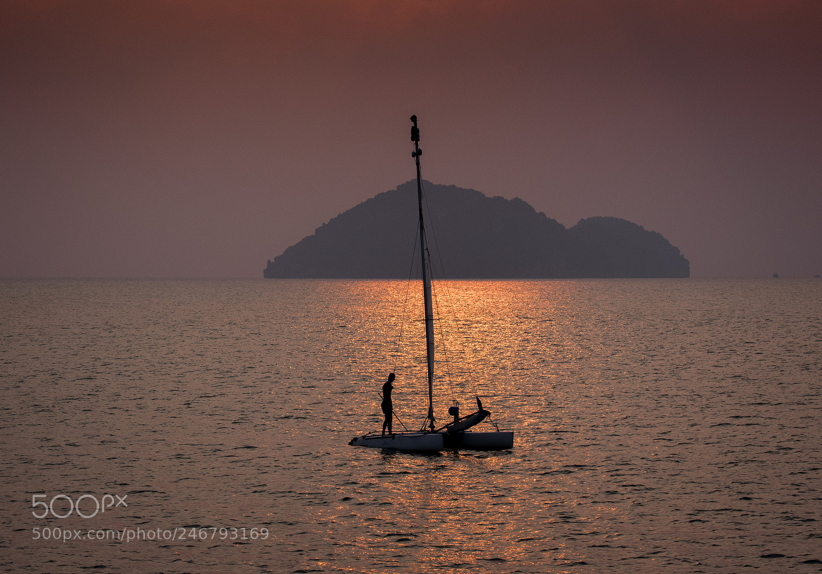 Nikon D3400 sample photo. Koh tao sunset photography
