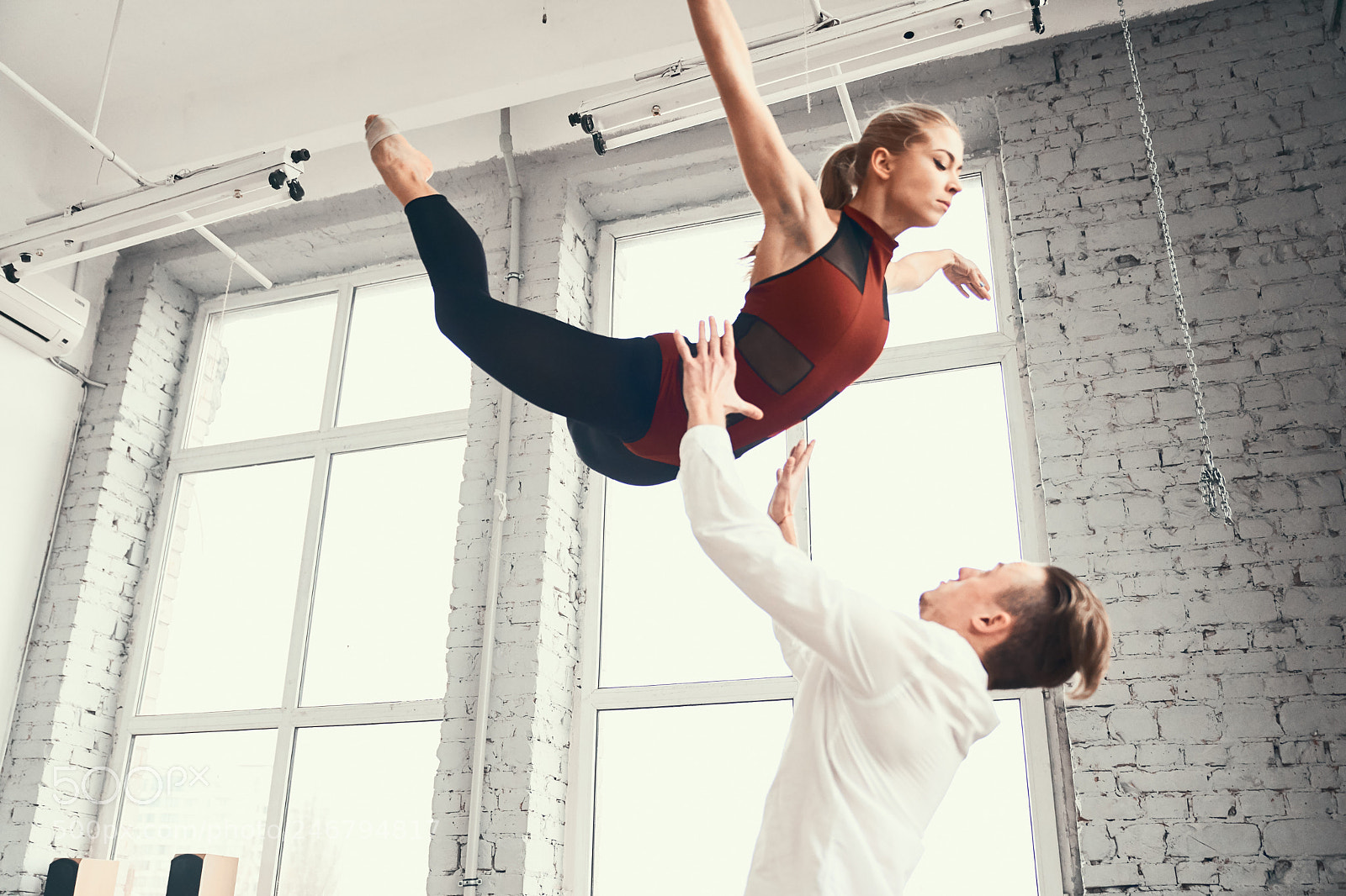 Sony a9 sample photo. Couple of ballet dancers photography