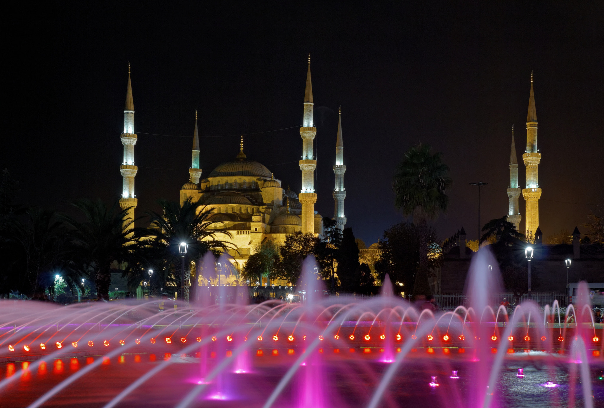 Tamron SP AF 17-50mm F2.8 XR Di II LD Aspherical (IF) sample photo. Istanbul. the blue mosque (sultan ahmed mosque) photography