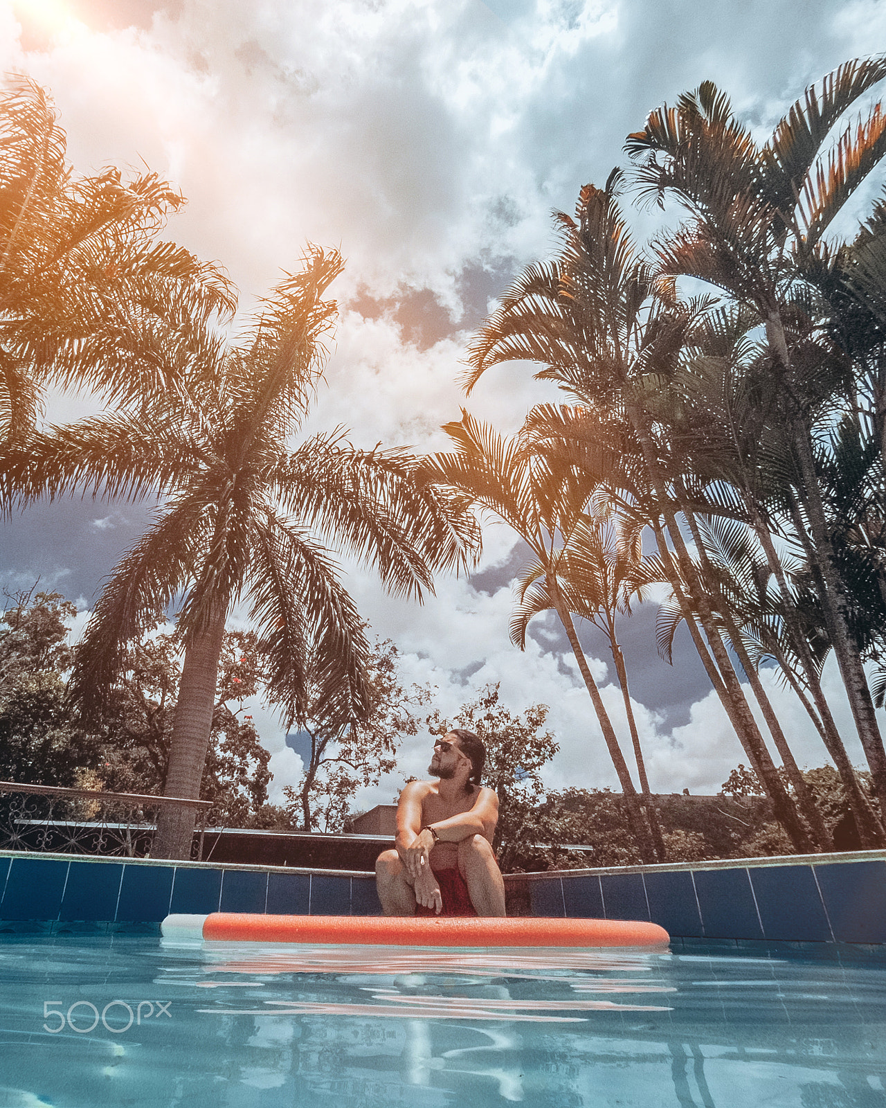 GoPro HERO5 Session sample photo. Pool day photography