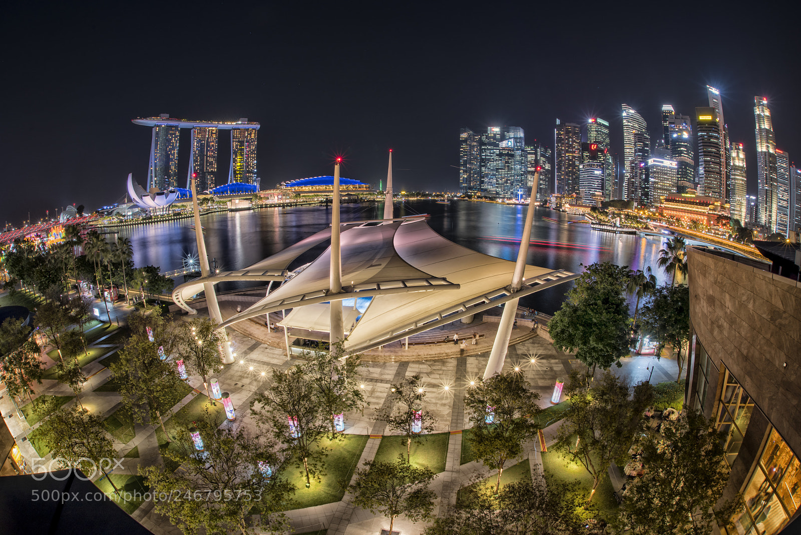 Nikon D810 sample photo. Singapore panorama explored photography