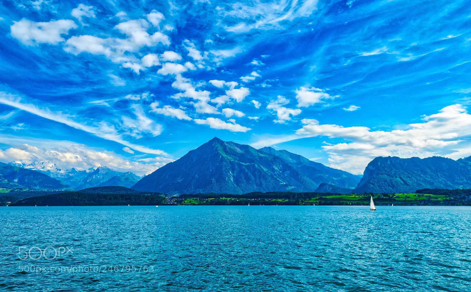 Nikon D80 sample photo. Niesen in summertime photography