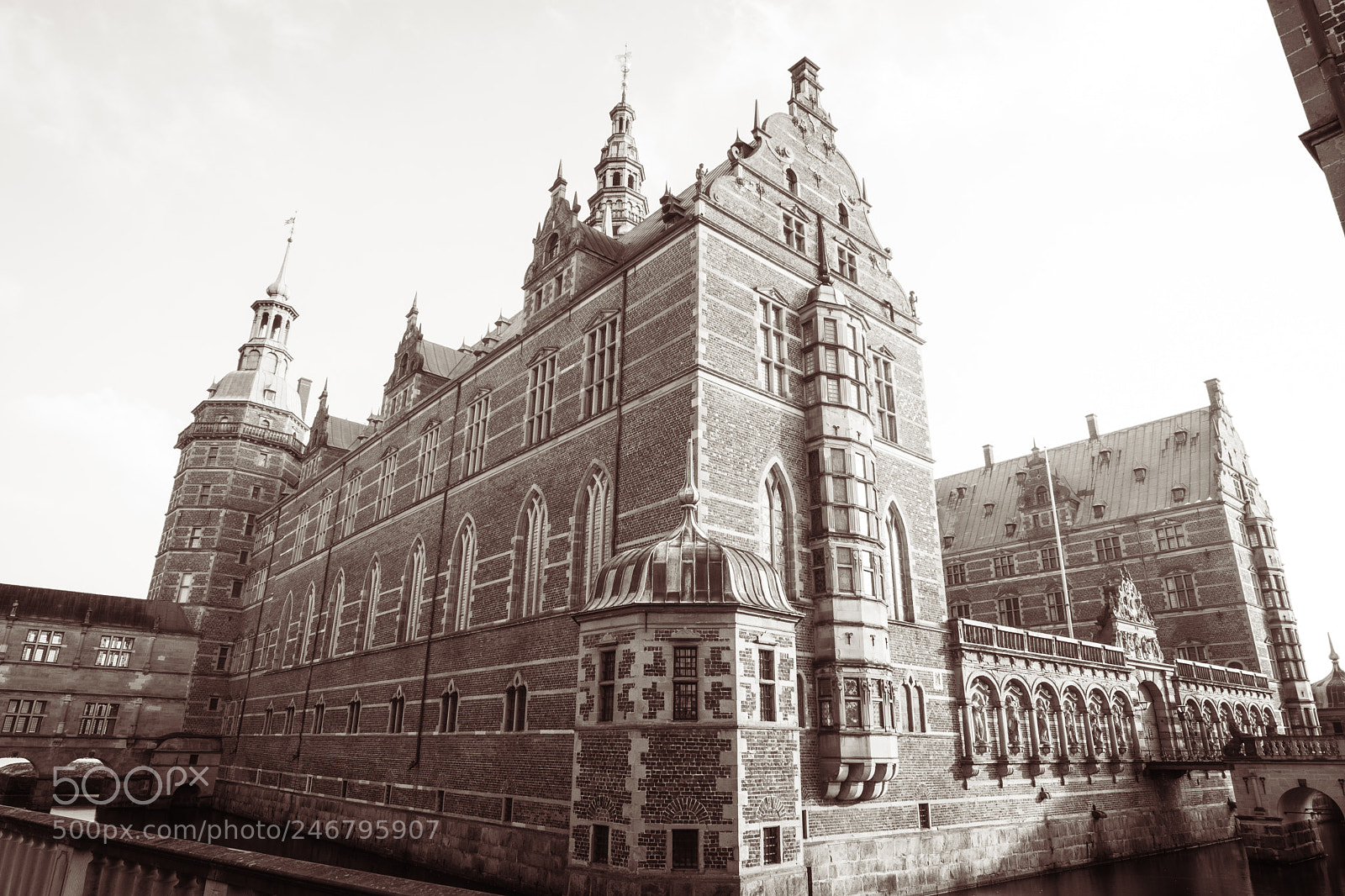 Nikon D7100 sample photo. Fredriksborg slot photography