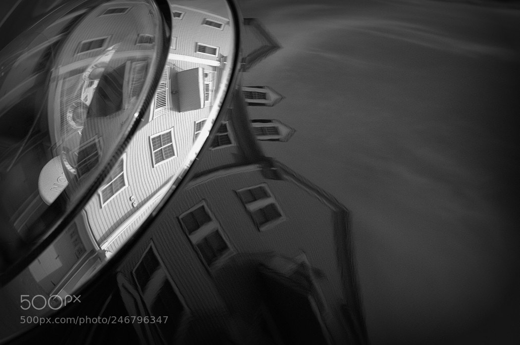 Nikon D300 sample photo. Abstract car reflection photography