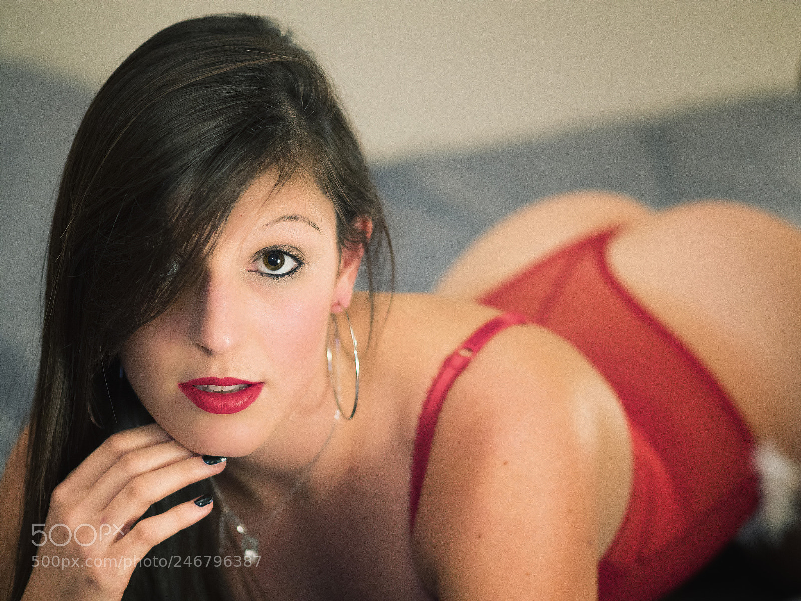Olympus PEN-F sample photo. Elodie pin up style photography