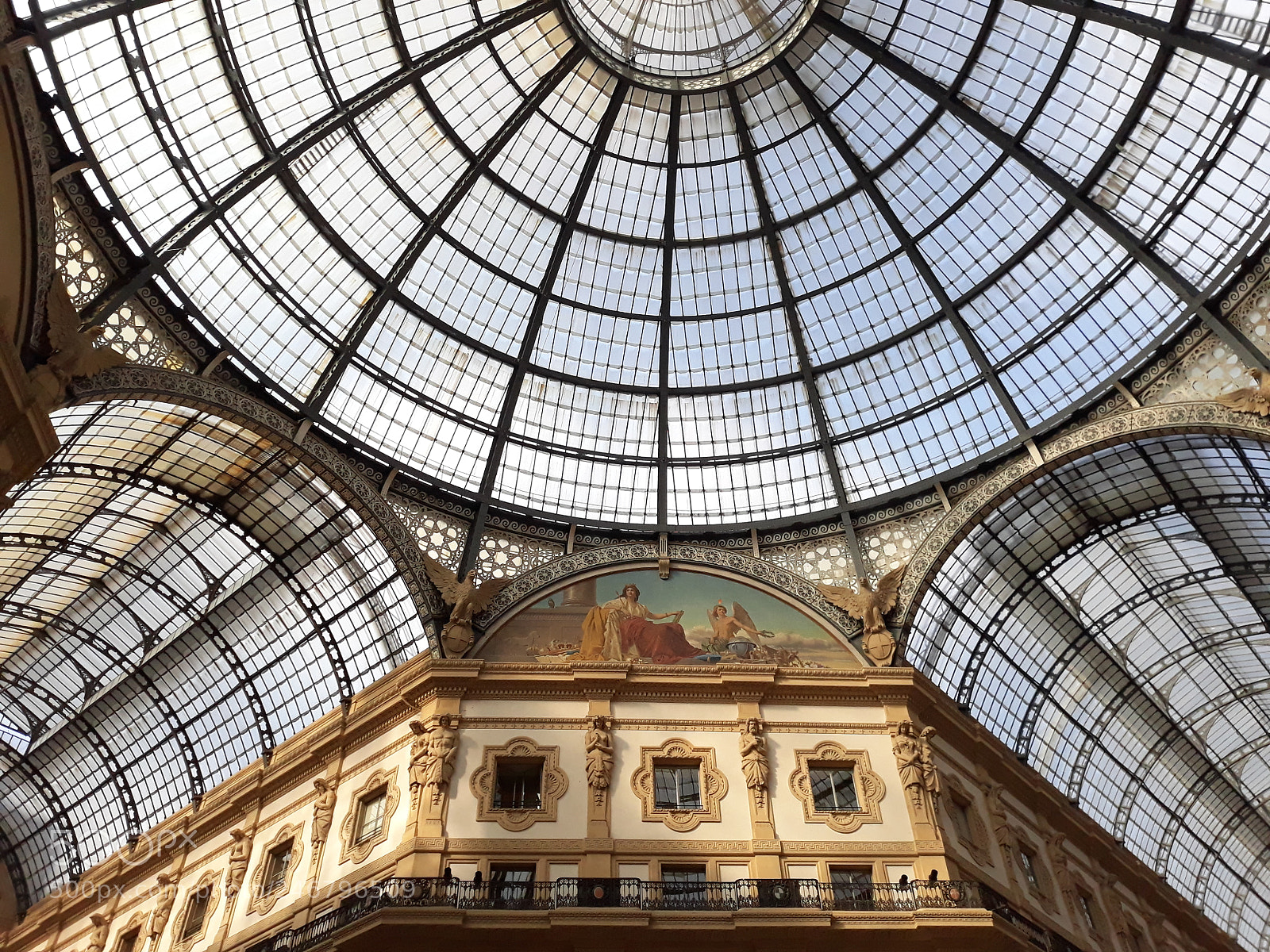Samsung Galaxy J7 sample photo. Galleria vittorio emanuele photography