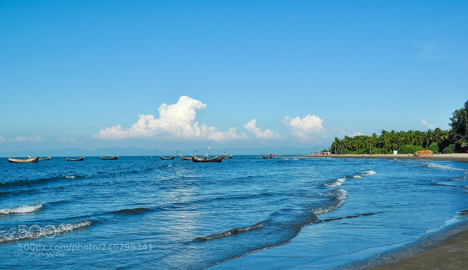 Nikon D90 sample photo. Sea blue photography