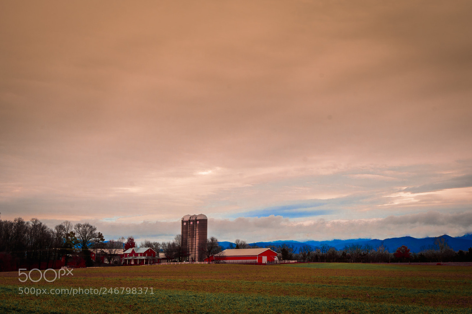 Nikon D7100 sample photo. Farm days end photography