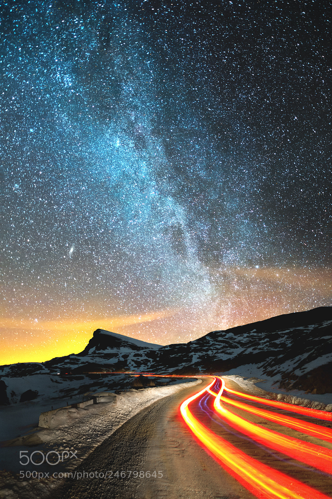 Nikon D4 sample photo. Night landscape. night sky photography
