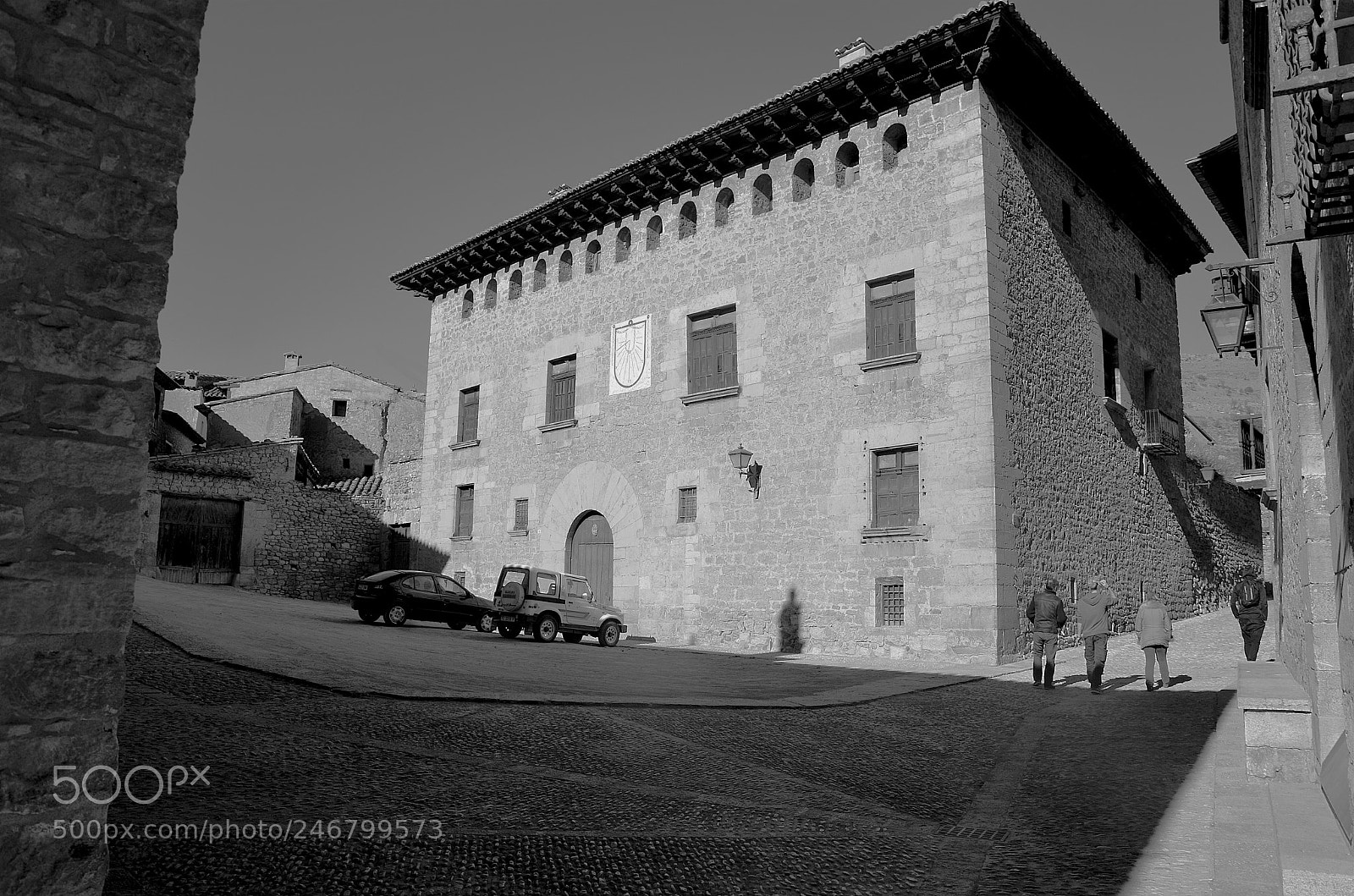 Nikon D5100 sample photo. Plaza de aliaga, mirambel photography
