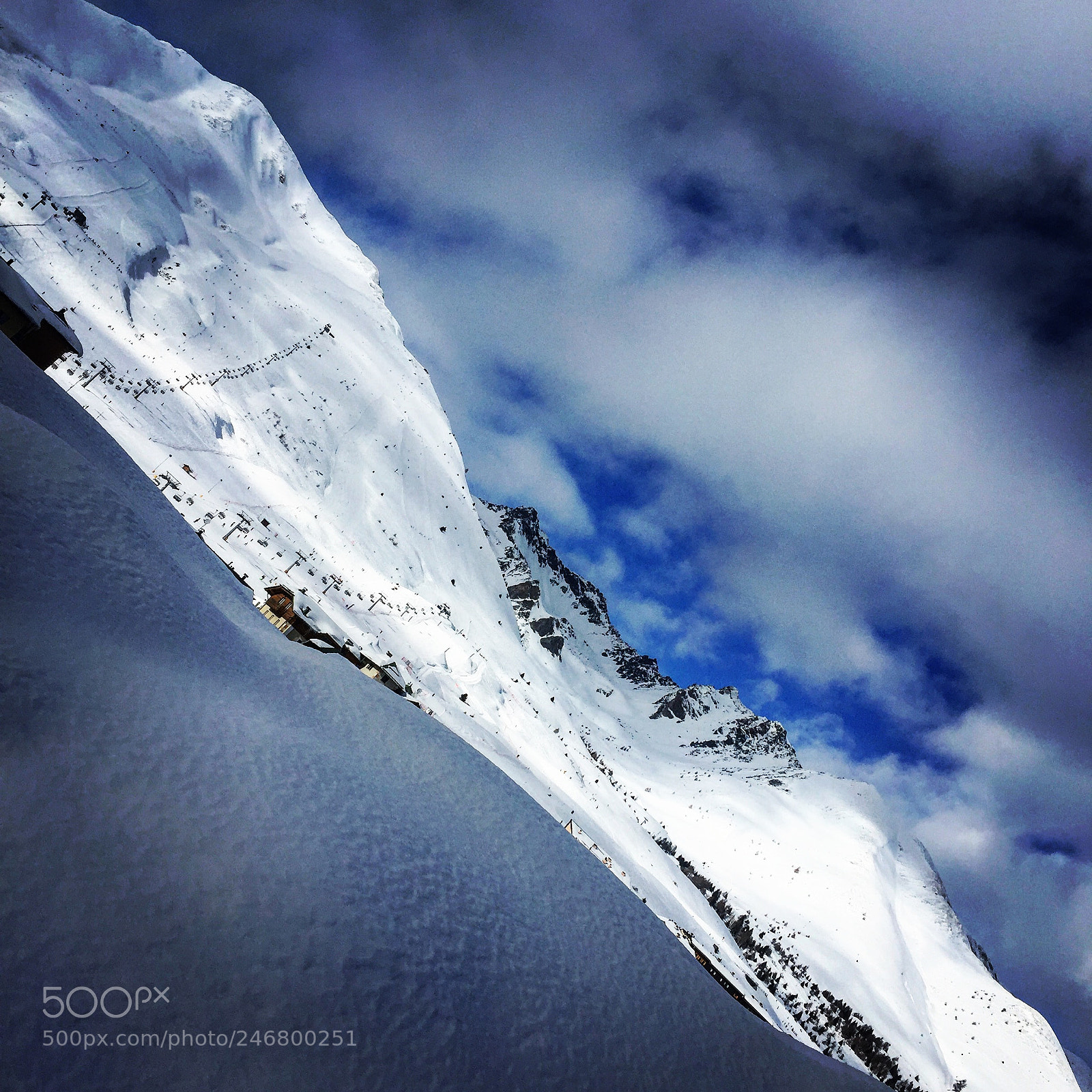 Apple iPhone 6 sample photo. Tonale pass photography