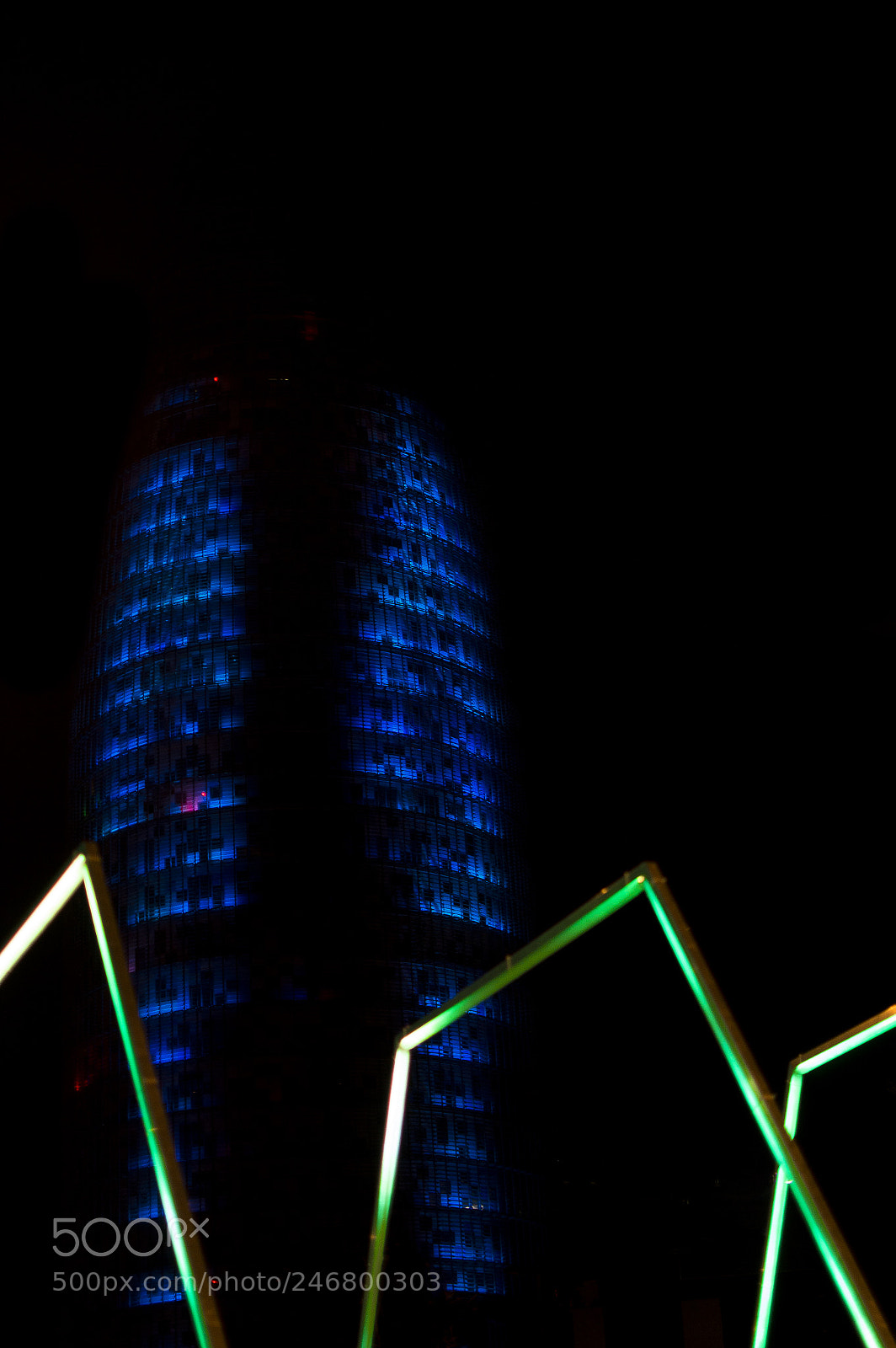 Nikon D3200 sample photo. Barcelona llum festival photography