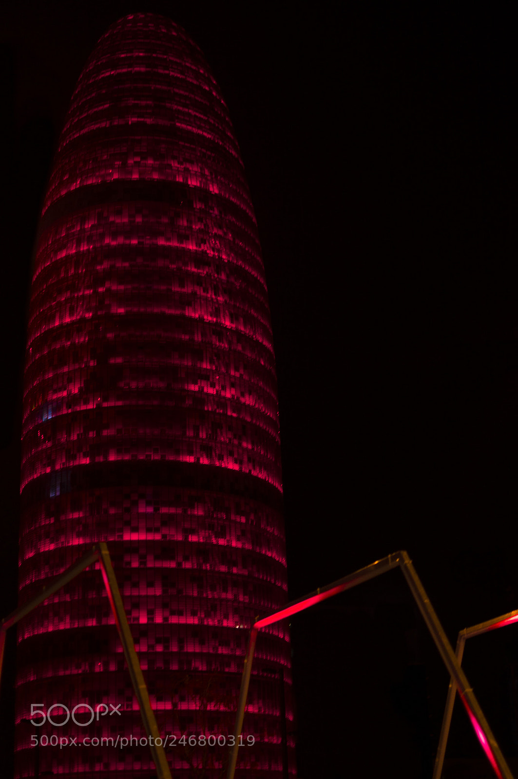 Nikon D3200 sample photo. Barcelona llum festival photography