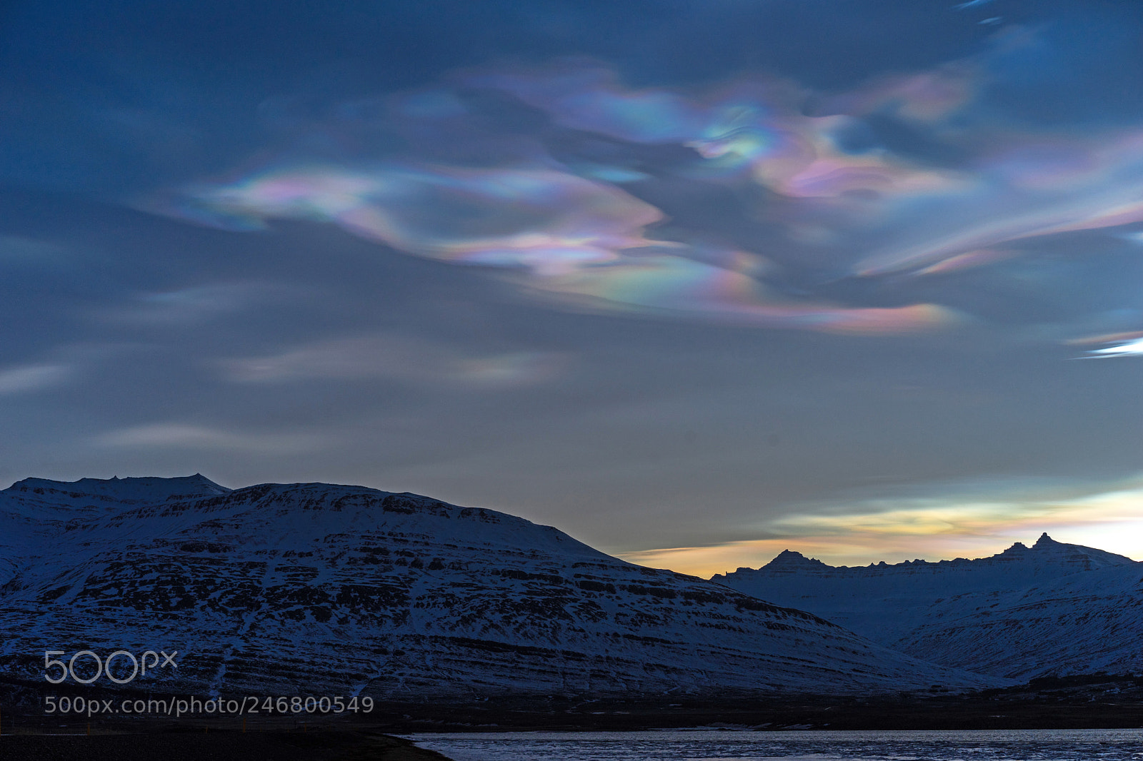 Sony a7 II sample photo. Nacreus clouds photography