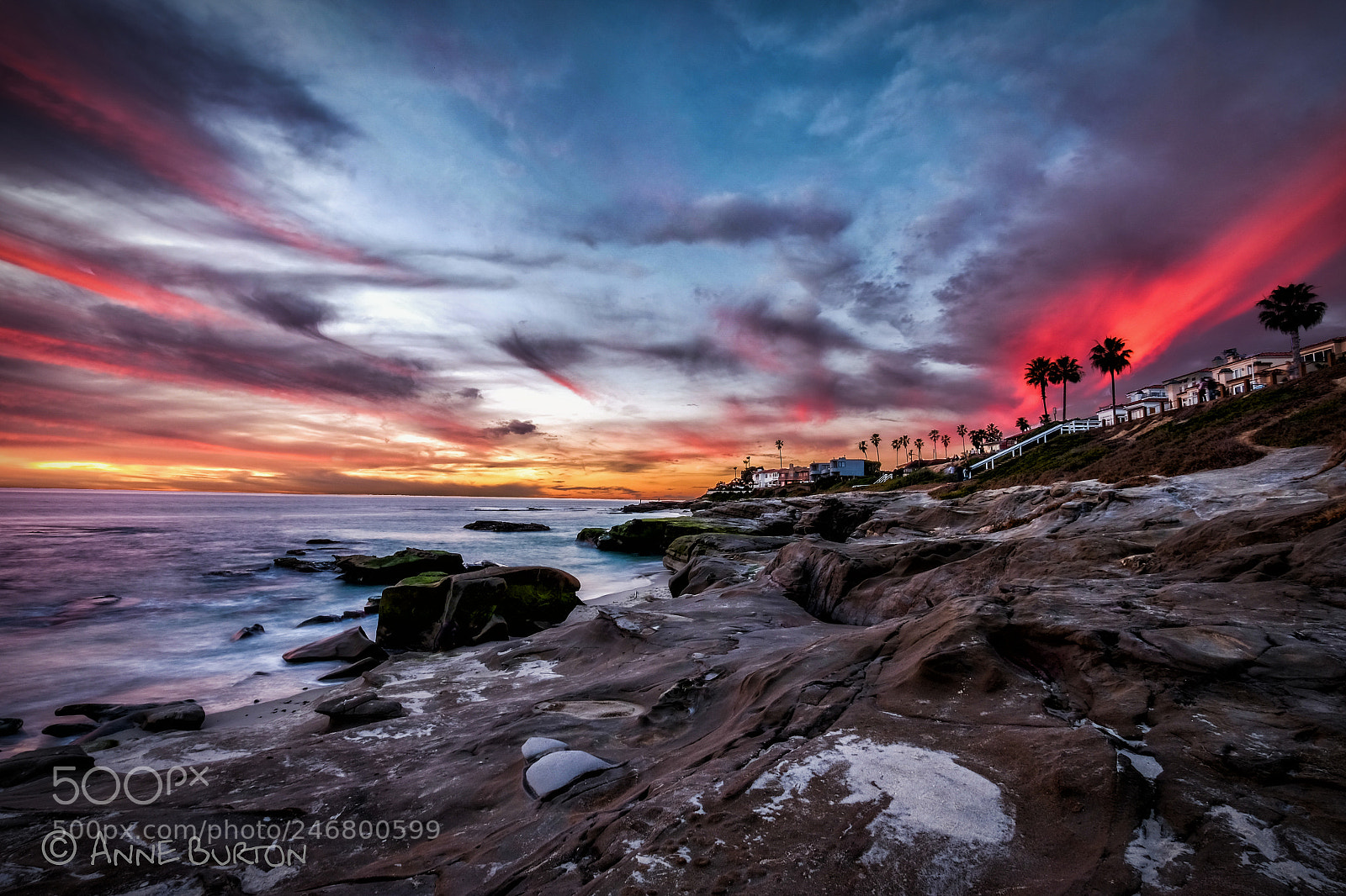 Fujifilm X-T1 sample photo. San diego january evening photography