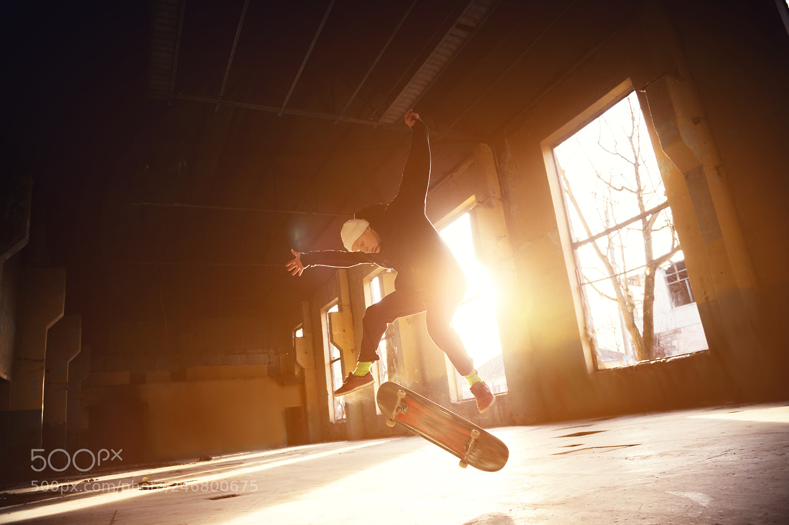 Nikon D4 sample photo. A young skater in photography