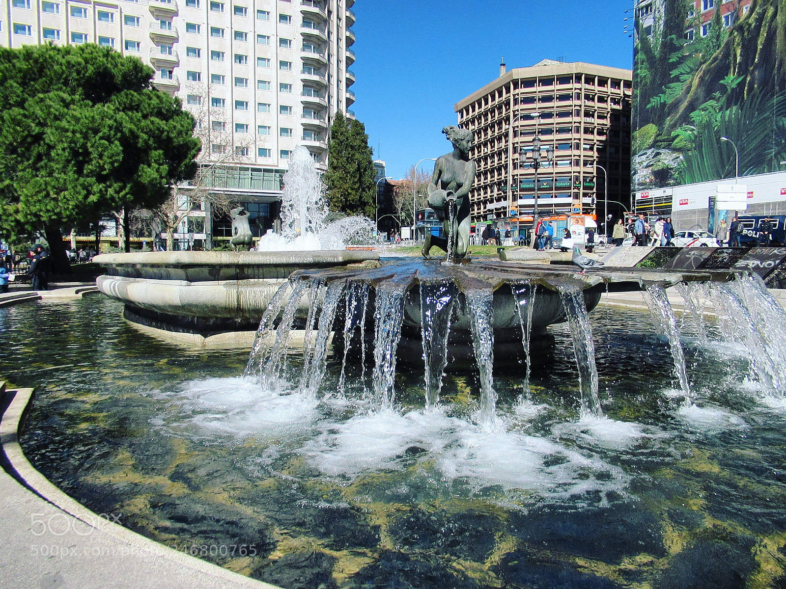Canon PowerShot SX620 HS sample photo. Plaza de espana photography