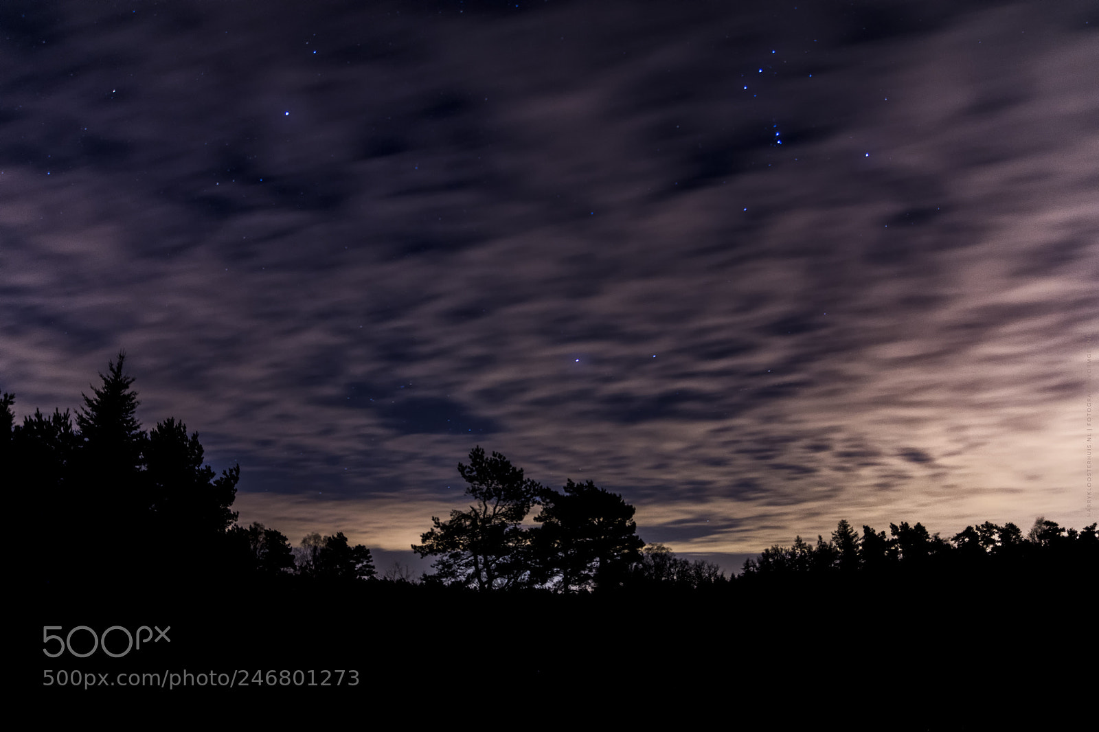 Nikon D7200 sample photo. It's a cloudy starry photography