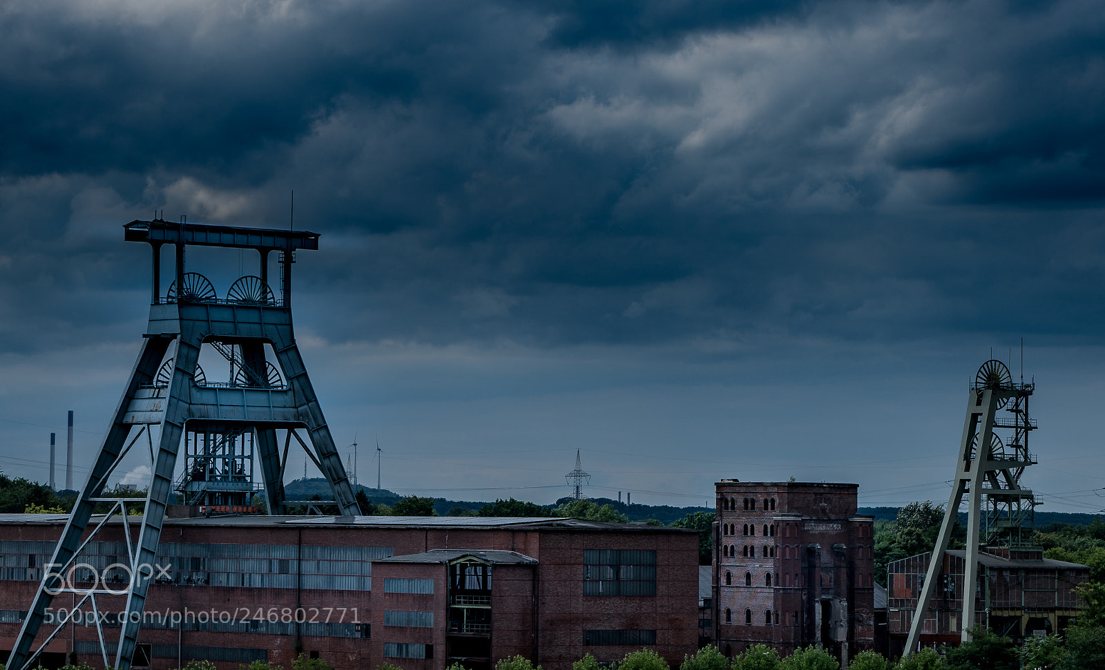 Sony a7R II sample photo. Old coal mines photography