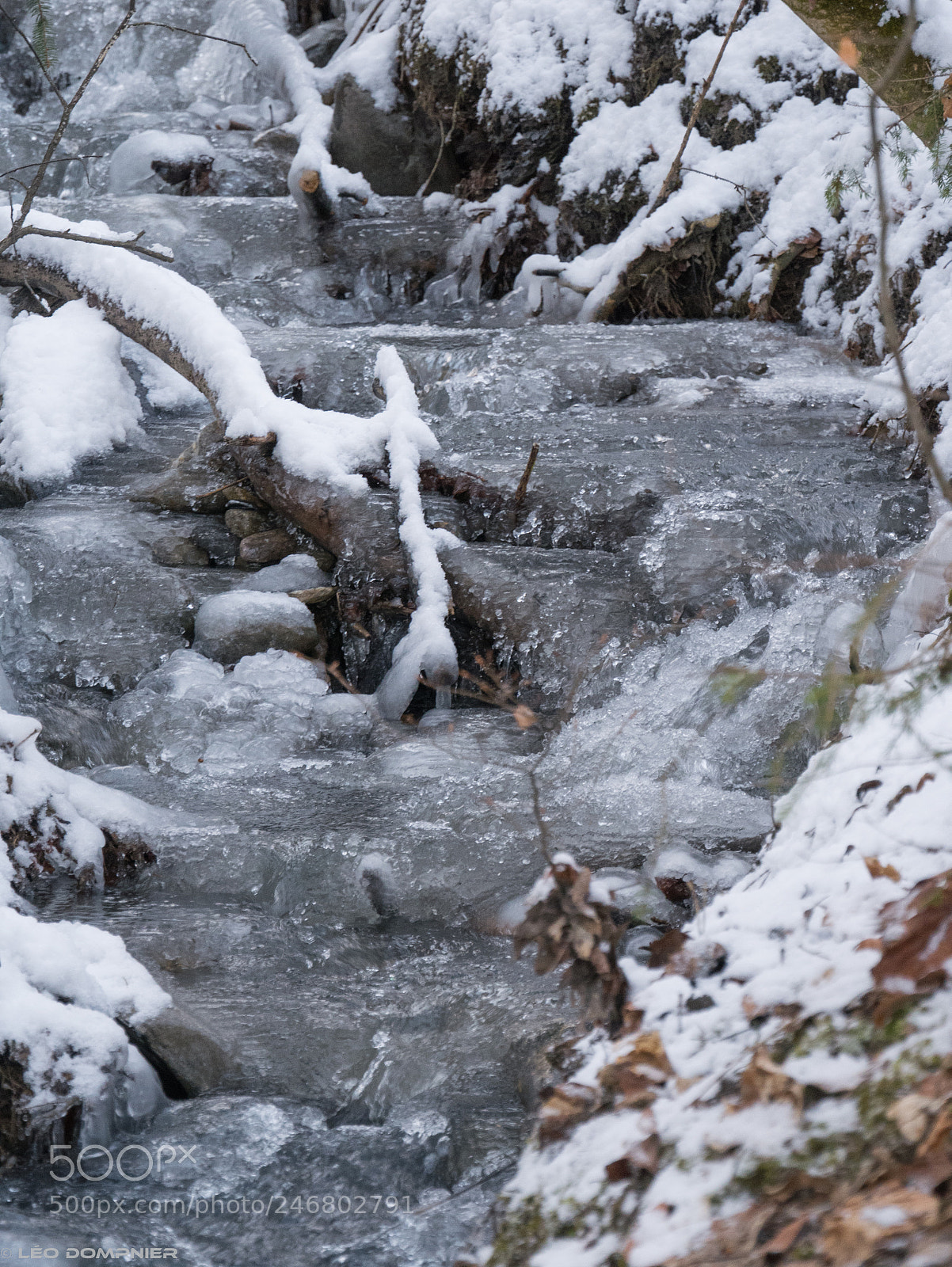 Panasonic Lumix DMC-G7 sample photo. Rivière hivernale photography