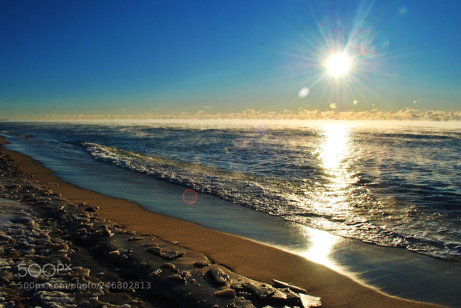 Nikon D3000 sample photo. Winterbeach photography