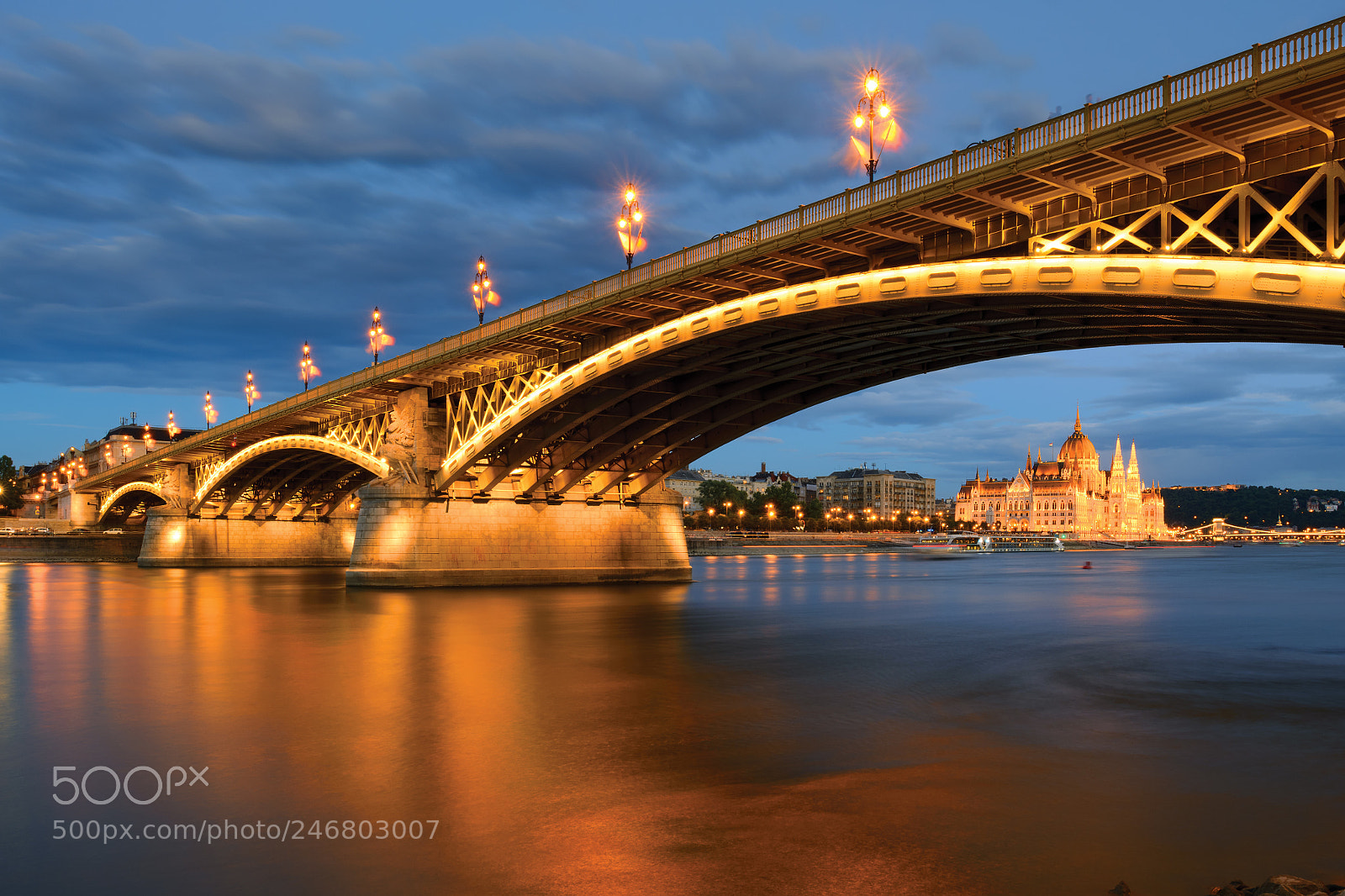 Nikon D7100 sample photo. Margit bridge and a photography
