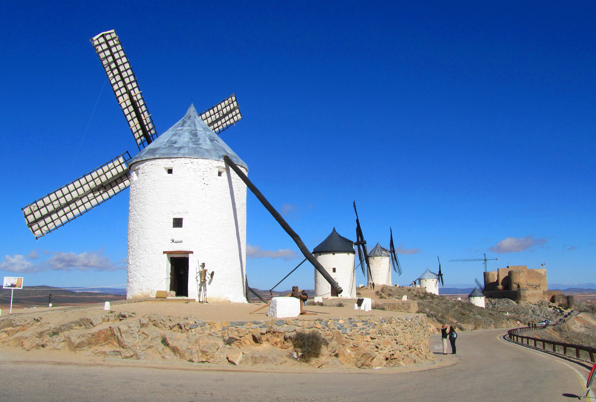 Canon PowerShot SX210 IS sample photo. Molinos de viento photography