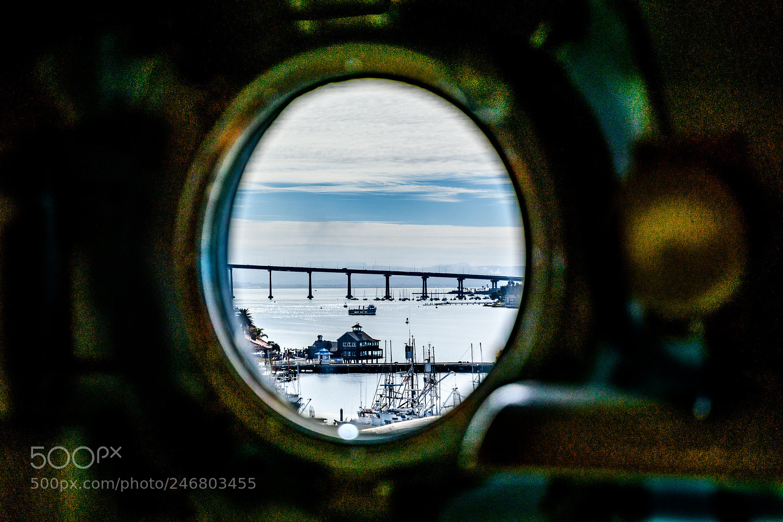 Nikon D7500 sample photo. Uss midway porthole photography
