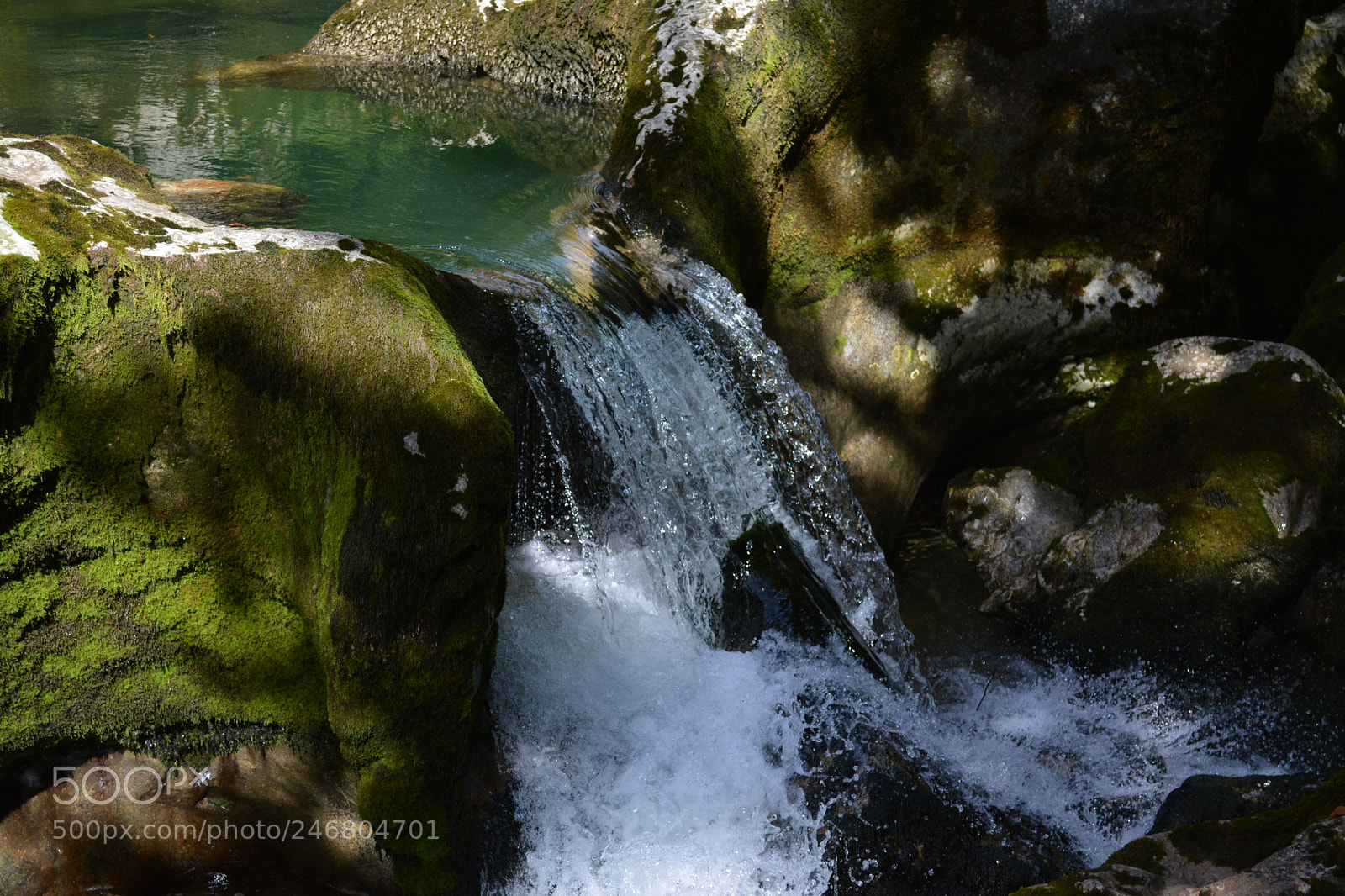 Nikon D5200 sample photo. Tiny waterfall photography