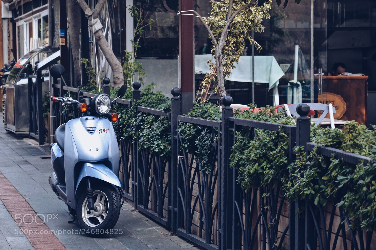 Nikon D3100 sample photo. Small city street photography