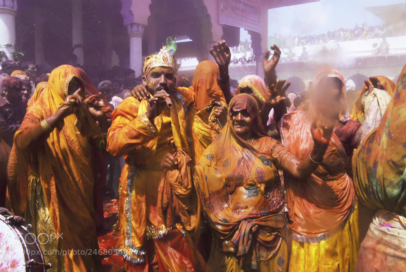 Nikon D80 sample photo. Holi festival, uttar pradesh photography