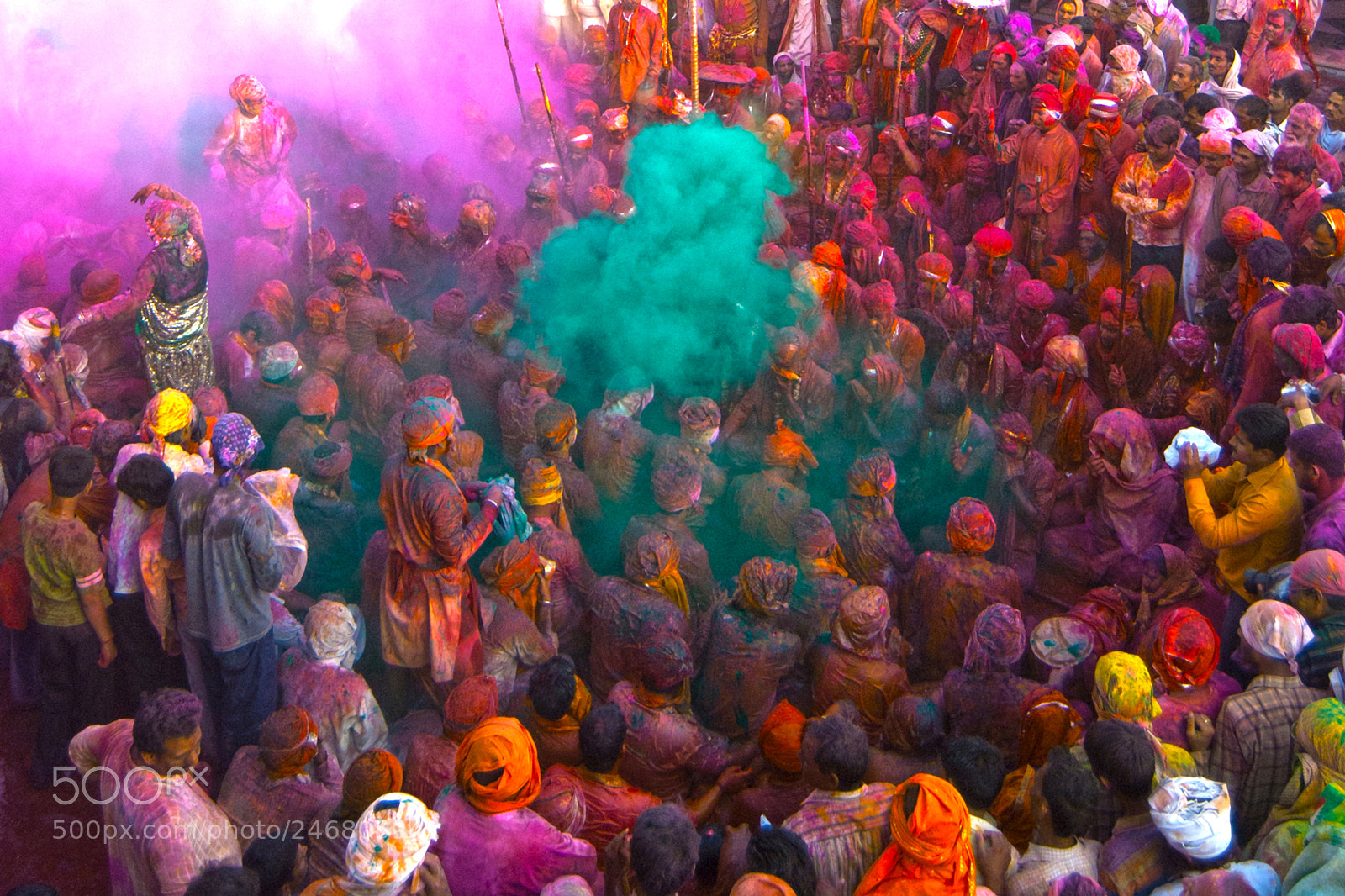 Nikon D80 sample photo. Holi festival, uttar pradesh photography