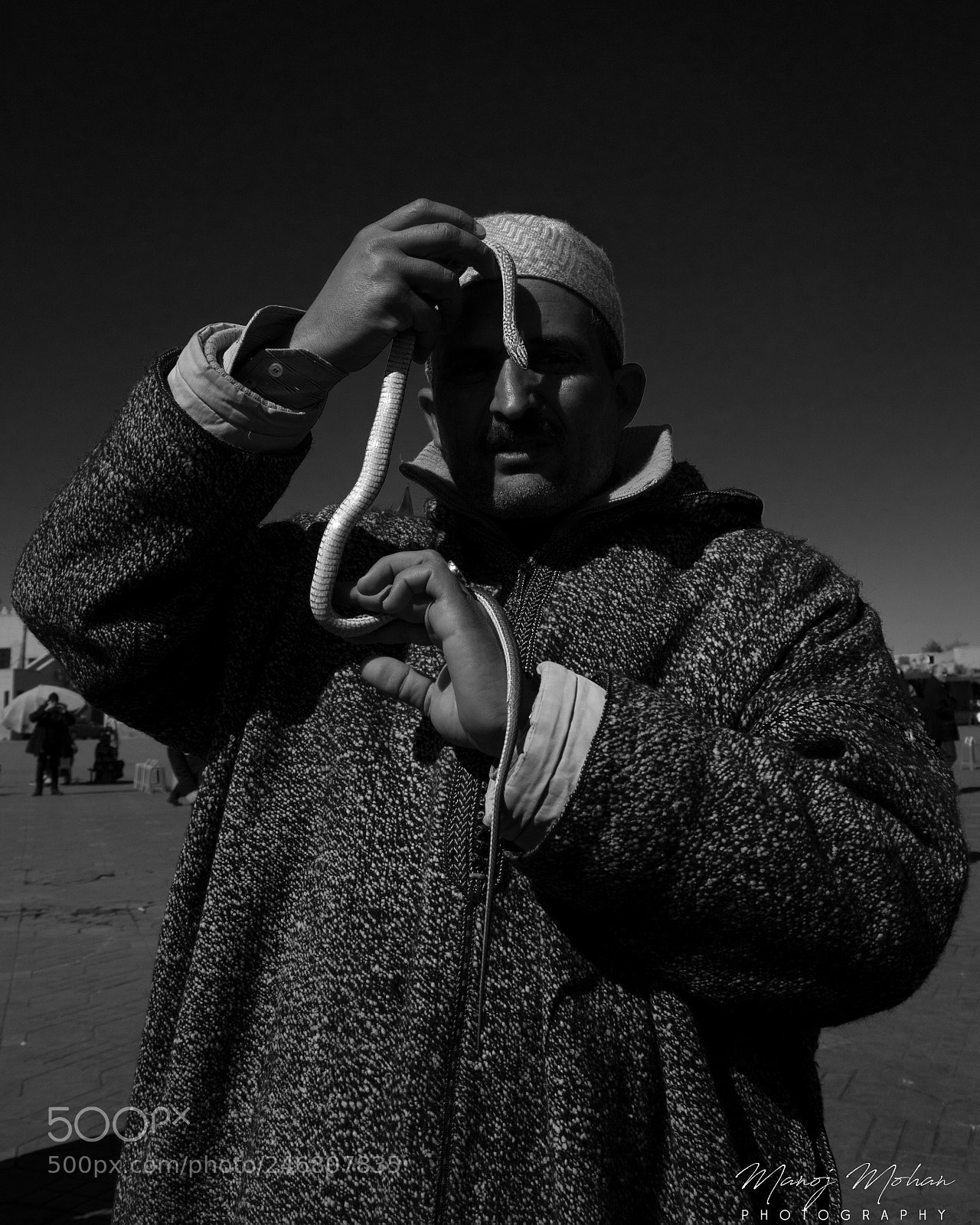 Sony ILCA-77M2 sample photo. The man with the photography