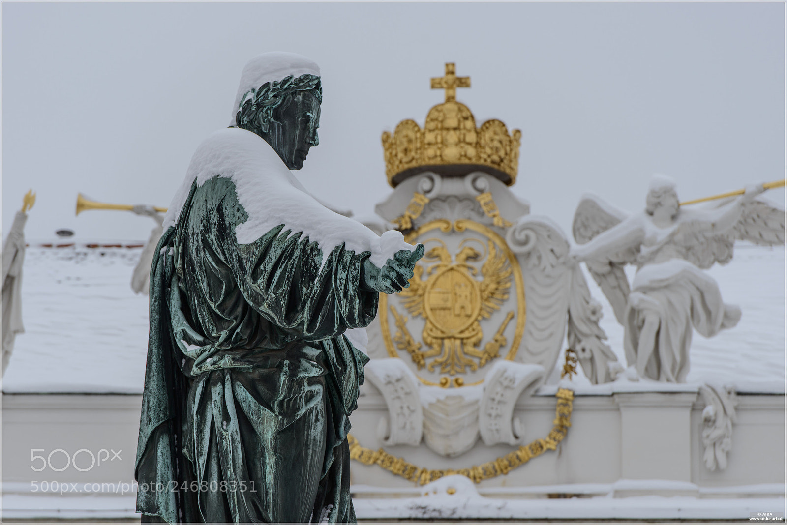 Nikon D800E sample photo. Wintertime in vienna photography