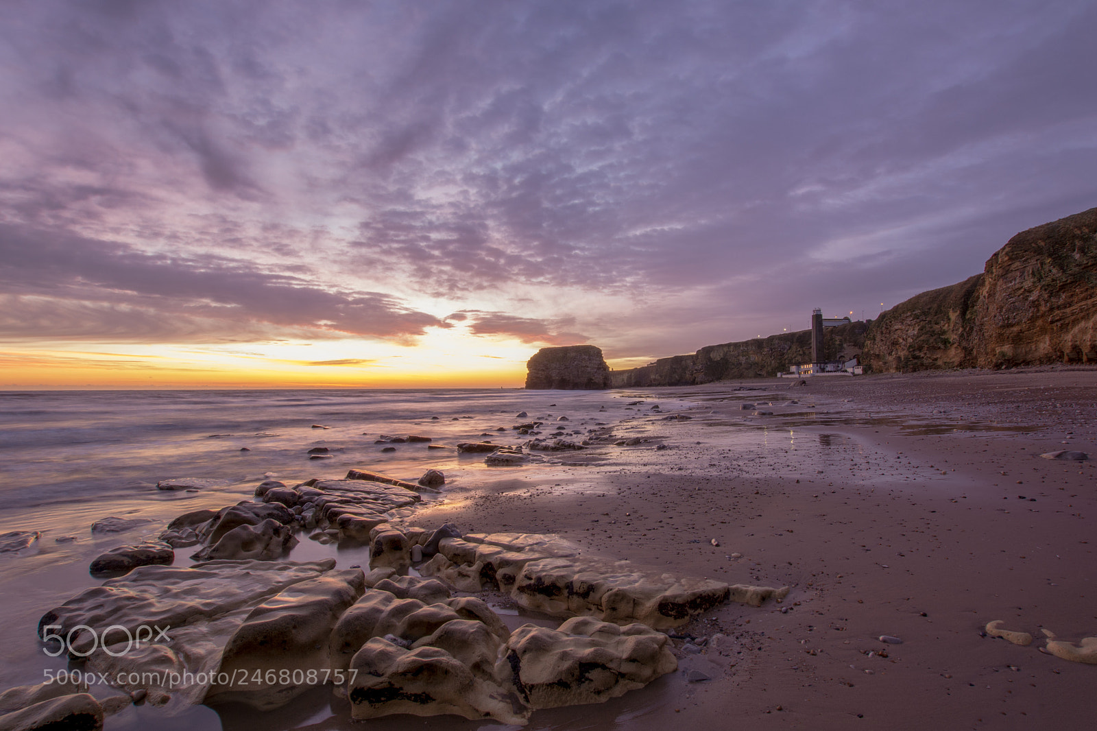 Nikon D5200 sample photo. Sunrise at the seaside photography